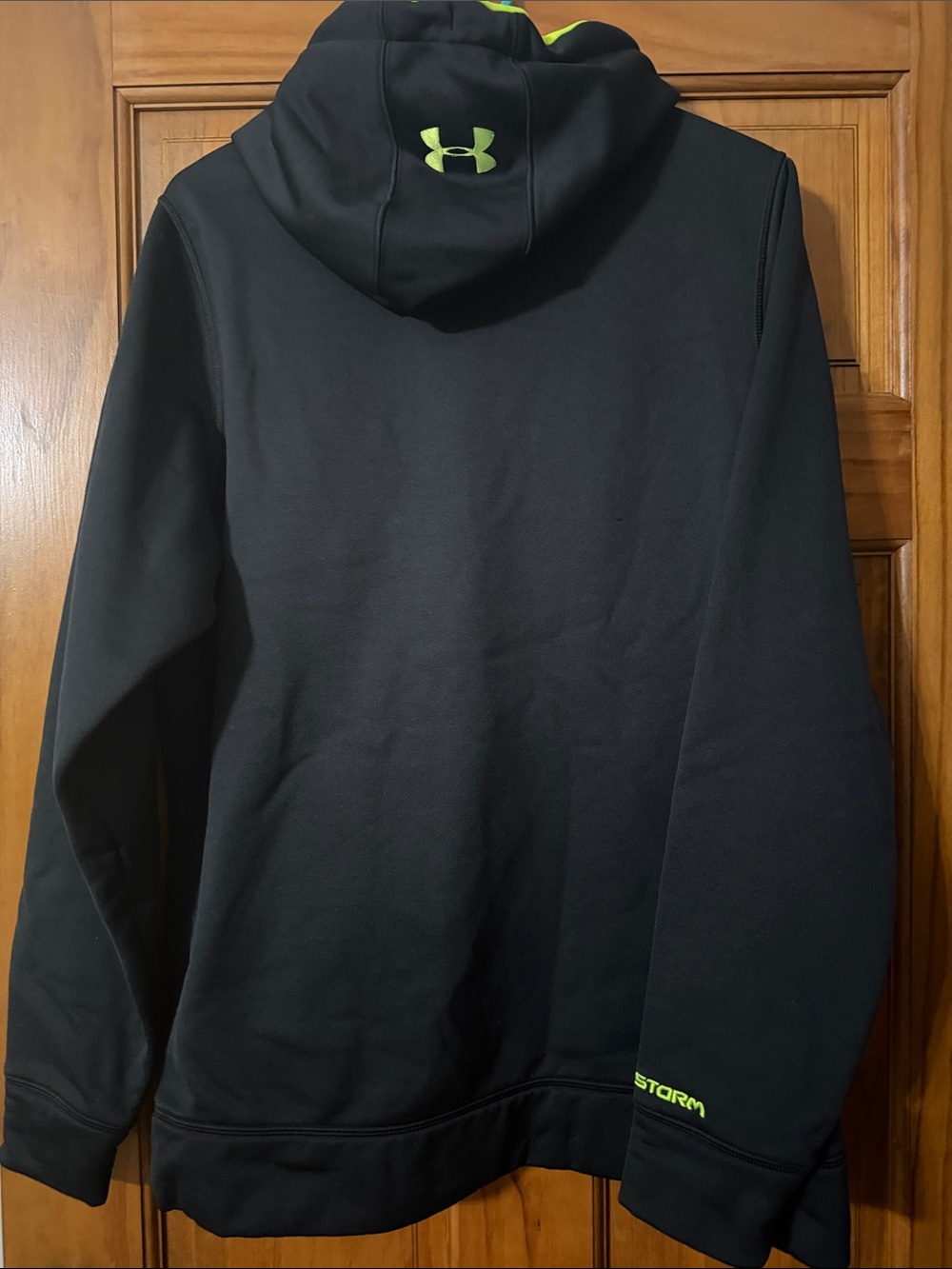 UNDER ARMOUR Storm black neon hoodie - Picture 5 of 5